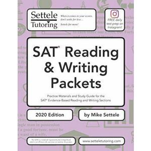 SAT Reading & Writing Packets (2020 Edition): Practice Materials and Study Guide for the SAT Evidence-Based Reading and Writing Sections, Paperback - imagine