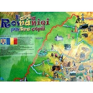 Harta Romaniei pentru copii - *** imagine