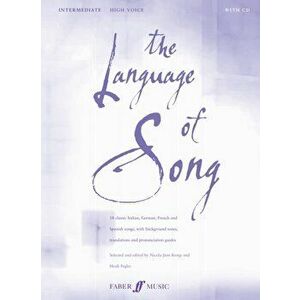 Language Of Song: Intermediate (High Voice), Paperback - *** imagine