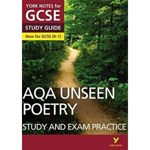 AQA English Literature Unseen Poetry Study and Exam Practice: York Notes for GCSE (9-1), Paperback - Mary Green imagine