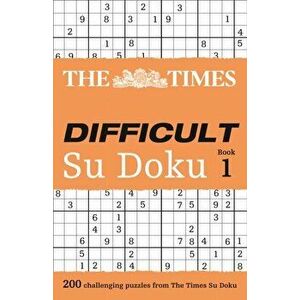 Times Difficult Su Doku Book 1. 200 Challenging Puzzles from the Times, Paperback - *** imagine