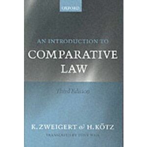 Introduction to Comparative Law, Paperback - Hein Kotz imagine