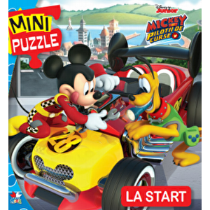 Disney junior. mini puzzle. mickey si pilotii. la start - *** imagine