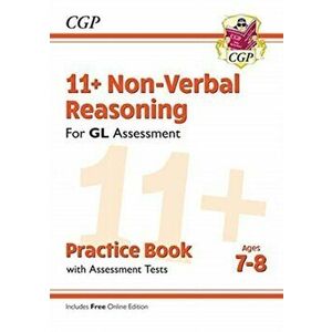 New 11+ GL Non-Verbal Reasoning Practice Book & Assessment Tests - Ages 7-8 (with Online Edition), Paperback - CGP Books imagine
