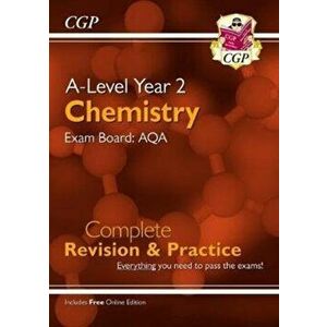New A-Level Chemistry: AQA Year 2 Complete Revision & Practice with Online Edition, Paperback - *** imagine