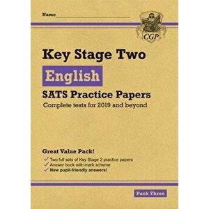 New KS2 English SATS Practice Papers: Pack 3 (for the 2020 tests), Paperback - CGP Books imagine