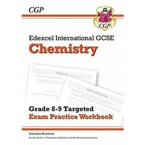 New Edexcel International GCSE Chemistry: Grade 8-9 Targeted Exam Practice Workbook (with answers), Paperback - CGP Books imagine