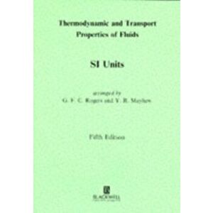 Thermodynamic and Transport Properties of Fluids, Paperback - Y. R. Mayhew imagine