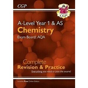 New A-Level Chemistry: AQA Year 1 & AS Complete Revision & Practice with Online Edition, Paperback - *** imagine