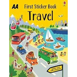 First sticker book travel imagine