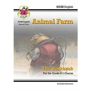 New Grade 9-1 GCSE English - Animal Farm Workbook (includes Answers), Paperback - *** imagine