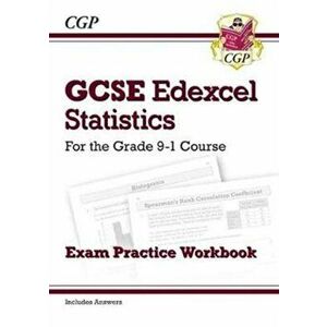 New GCSE Statistics Edexcel Exam Practice Workbook - for the Grade 9-1 Course (includes Answers), Paperback - CGP Books imagine