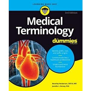 Medical Terminology For Dummies, Paperback - Jennifer L. Dorsey imagine