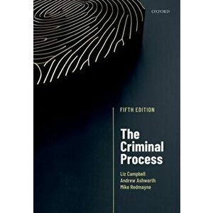 Criminal Process, Paperback - Mike Redmayne imagine