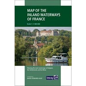 Imray. Map of the Inland Waterways of France, Paperback - *** imagine