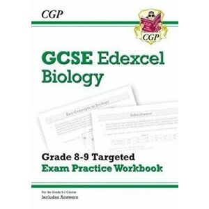 New GCSE Biology Edexcel Grade 8-9 Targeted Exam Practice Workbook (includes Answers), Paperback - *** imagine