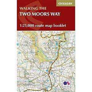 Two Moors Way Map Booklet. 1: 25, 000 OS Route Mapping, Paperback - Sue Viccars imagine
