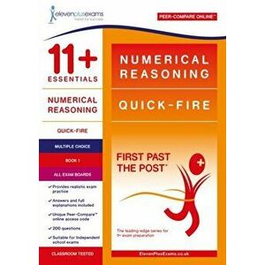 11+ Essentials Numerical Reasoning: Quick-Fire Book 1 - Multiple Choice, Paperback - *** imagine
