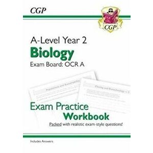 New A-Level Biology: OCR A Year 2 Exam Practice Workbook - includes Answers, Paperback - *** imagine
