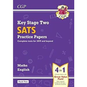 New KS2 Maths and English SATS Practice Papers Pack (for the 2020 tests) - Pack 2, Paperback - CGP Books imagine