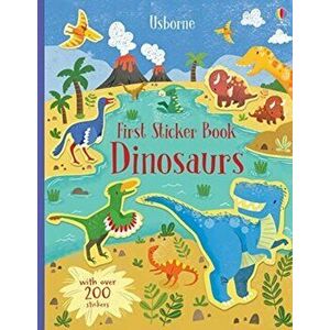 First Sticker Book Dinosaurs, Paperback - Hannah Watson imagine