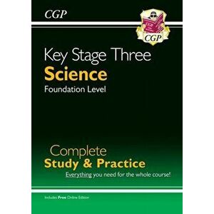 New KS3 Science Complete Study & Practice - Foundation (with Online Edition), Paperback - CGP Books imagine