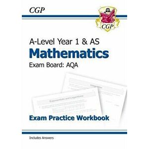 New A-Level Maths for AQA: Year 1 & AS Exam Practice Workbook, Paperback - *** imagine