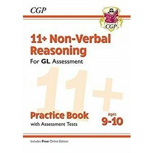 New 11+ GL Non-Verbal Reasoning Practice Book & Assessment Tests - Ages 9-10 (with Online Edition), Paperback - CGP Books imagine
