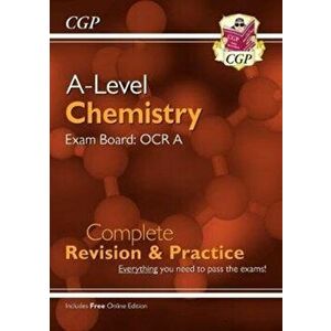 New A-Level Chemistry: OCR A Year 1 & 2 Complete Revision & Practice with Online Edition, Paperback - *** imagine