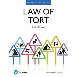 Law of Tort, Paperback - John Cooke imagine