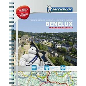 Benelux & North of France Road Atlas, Spiral Bound - *** imagine