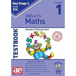 KS2 Maths Year 3/4 Testbook 1. Standard 15 Minute Tests, Paperback - Dr Stephen C Curran imagine