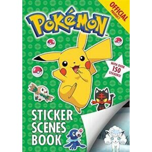 Official Pokemon Sticker Scenes Book, Paperback - *** imagine