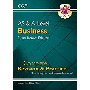 New AS and A-Level Business: Edexcel Complete Revision & Practice with Online Edition, Paperback - CGP Books imagine