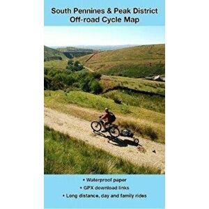 South Pennines and Peak District Off-road Cycle Map, Sheet Map - Richard Peace imagine
