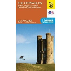 Cotswolds, Burford, Chipping Campden, Cirencester & Stow-on-the Wold, Sheet Map - *** imagine