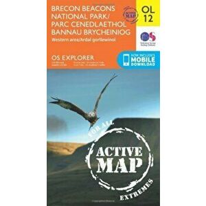 Brecon Beacons National Park / Parc Cenedlaethol Bannau Brycheiniog - Western Area / Ardal Gorllewinol, Sheet Map - *** imagine