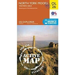 North York Moors - Western Area, Sheet Map - *** imagine