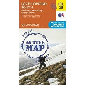 Loch Lomond South, Dumbarton & Helensburgh, Drymen & Cove, Sheet Map - *** imagine