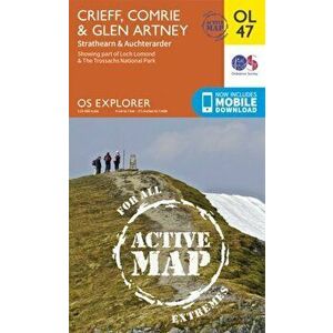 Crieff, Comrie & Glen Artney, Strathearn & Auchterarder, Sheet Map - *** imagine