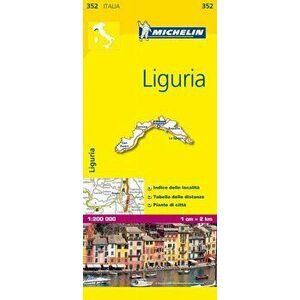 Liguria - Michelin Local Map 352. Map, Sheet Map - *** imagine