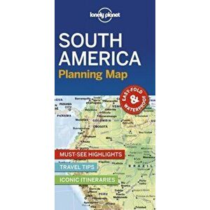 Lonely Planet South America Planning Map, Sheet Map - *** imagine