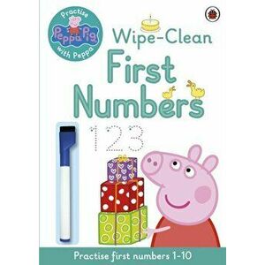 Peppa Pig: Practise with Peppa: Wipe-Clean First Numbers, Paperback - *** imagine