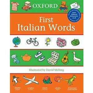 First Italian Words, Paperback - *** imagine