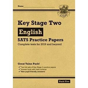 New KS2 English SATS Practice Papers: Pack 5 (for the 2020 tests), Paperback - CGP Books imagine