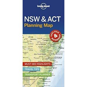 Lonely Planet New South Wales & ACT Planning Map, Sheet Map - *** imagine
