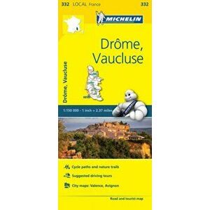 Drome, Vaucluse - Michelin Local Map 332. Map, Sheet Map - *** imagine