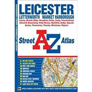 Leicester A-Z Street Atlas, Paperback - *** imagine