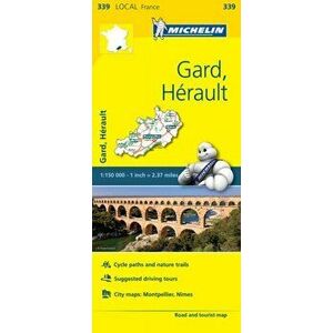 Gard, Herault - Michelin Local Map 339. Map, Sheet Map - *** imagine