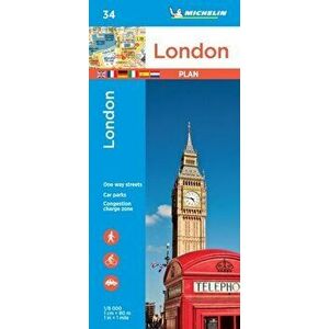 London - Michelin City Plan 34. City Plans, Sheet Map - *** imagine
